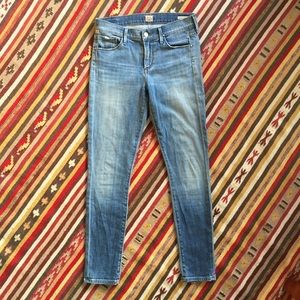 Citizens of Humanity mid rise cropped skinny jean